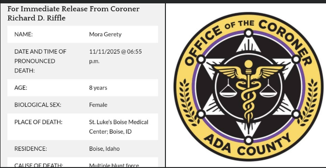 Mora Gerety, Boise, Idaho Accident – 8-Year-Old Girl Hit by Pickup in Boise’s North End